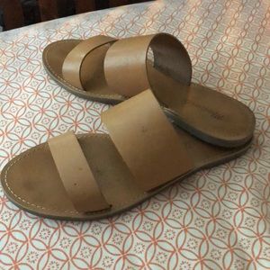 Madewell two strap slide